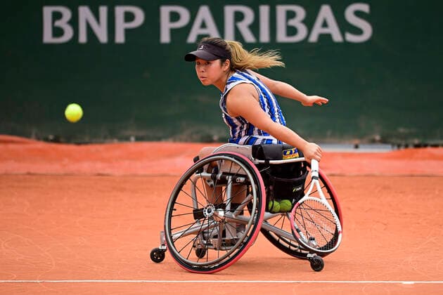 Finale Fauteuil Simple Dames Yui Kamiji (jpn) TENNIS : Internationaux de France Roland Garros 2020 - Paris - 09 10 2020 JBAutissier Panoramic 