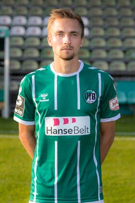 Morten Ruediger (Nr. 7, VfB Luebeck); VfB Lübeck, 3. Liga, Porträttermin 2020 2021 Lübeck Schleswig-Holstein Germany Dietmar-Scholze-Stadion an der L Copyright: xAgentur54GradFelixxKoenigx