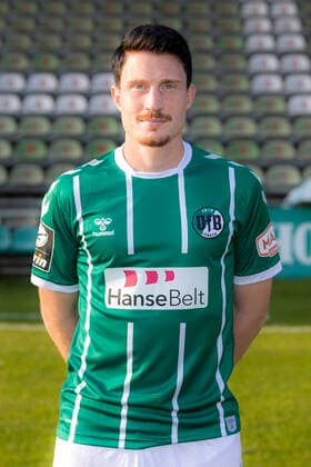 Sven Mende (Nr. 8, VfB Luebeck); VfB Lübeck, 3. Liga, Porträttermin 2020 2021 Lübeck Schleswig-Holstein Germany Dietmar-Scholze-Stadion an der L Copyright: xAgentur54GradFelixxKoenigx