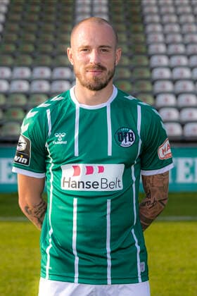 Marvin Thiel (Nr. 13, VfB Luebeck); VfB Lübeck, 3. Liga, Porträttermin 2020 2021 Lübeck Schleswig-Holstein Germany Dietmar-Scholze-Stadion an der L Copyright: xAgentur54GradFelixxKoenigx