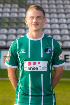 Thorben Deters (Nr. 18, VfB Luebeck); VfB Lübeck, 3. Liga, Porträttermin 2020 2021 Lübeck Schleswig-Holstein Germany Dietmar-Scholze-Stadion an der L Copyright: xAgentur54GradFelixxKoenigx