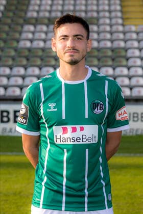 Nico Rieble (Nr. 27,VfB Luebeck); VfB Lübeck, 3. Liga, Porträttermin 2020 2021 Lübeck Schleswig-Holstein Germany Dietmar-Scholze-Stadion an der L Copyright: xAgentur54GradFelixxKoenigx