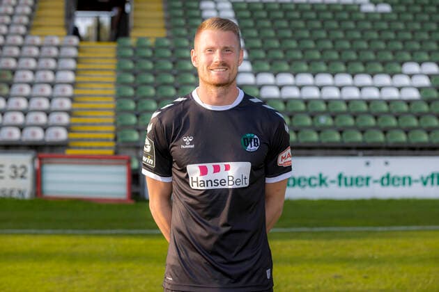 Lukas Raeder (Nr. 32, VfB Luebeck); VfB Lübeck, 3. Liga, Porträttermin 2020 2021 Lübeck Schleswig-Holstein Germany Dietmar-Scholze-Stadion an der L Copyright: xAgentur54GradFelixxKoenigx