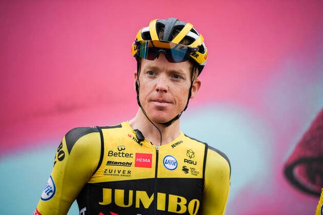 Photo Marco Alpozzi LaPresse October 11, 2020 Italy Cycling Giro d Italia 2020 - 103th edition - Stage 9 - from San Salvo to Roccaraso (Aremogna) In the pic: KRUIJSWIJK Steven( NED )TEAM JUMBO - VISMA  Copyright: xMarcoxAlpozz LaPressex