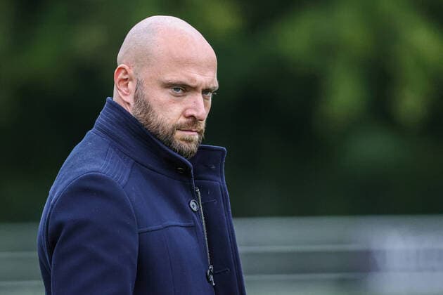 Flyeralarm Frauen-Bundesliga 6.Spieltag - 20 21 - SC Freiburg vs. VfL Wolfsburg - 11-10-2020 Stephan Lerch (VfL Wolfsburg Trainer), Flyeralarm Frauen-Bundesliga Fussballspiel, SC Freiburg vs. VfL Wolfsburg, am Sonntag, den 11. Oktober 2020 Moeslestadion in Freiburg (Deutschland). Copyright: xBEAUTIFULxSPORTS G.xHubbsx