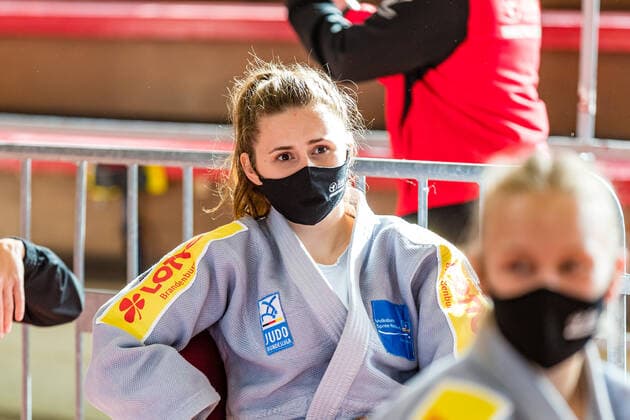 11.10.2020, Brandenburg, Senftenberg: Judo Zweite Bundesliga Finale der Frauen 2020: KSC Asahi Spremberg Judo Zweite Bundesliga Finale der Frauen 2020 Senftenberg