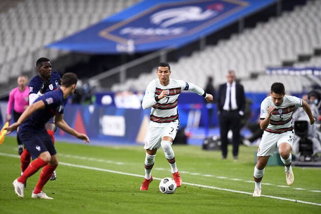07 CRISTIANO RONALDO (POR) FOOTBALL : France vs Portugal - Ligue des Nations - 11 10 2020 FEP Panoramic 