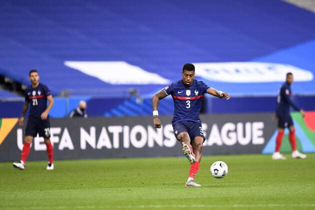 03 PRESNEL KIMPEMBE (FRA) FOOTBALL : France vs Portugal - Ligue des Nations - 11 10 2020 FEP Panoramic 