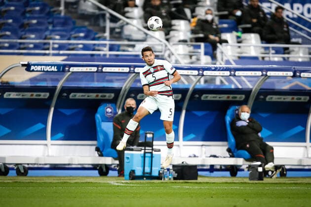 R Guerreiro ( 5 - Portugal ) - FOOTBALL : France vs Portugal - Ligue des Nations - Saint Denis - 11 10 2020 FedericoPestellini Panoramic 
