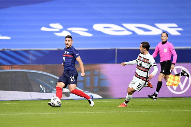 21 LUCAS HERNANDEZ (FRA) FOOTBALL : France vs Portugal - Ligue des Nations - 11 10 2020 FEP Panoramic 