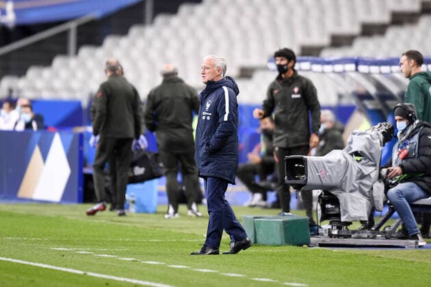 DIDIER DESCHAMPS (SELECTIONNEUR FRANCE) FOOTBALL : France vs Portugal - Ligue des Nations - 11 10 2020 FEP Panoramic 