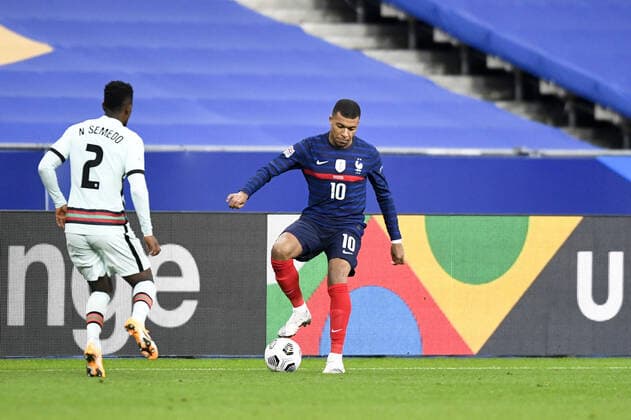 10 KYLIAN MBAPPE (FRA) FOOTBALL : France vs Portugal - Ligue des Nations - 11 10 2020 FEP Panoramic 