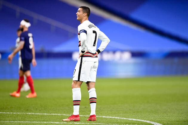 07 CRISTIANO RONALDO (POR) FOOTBALL : France vs Portugal - Ligue des Nations - 11 10 2020 FEP Panoramic 