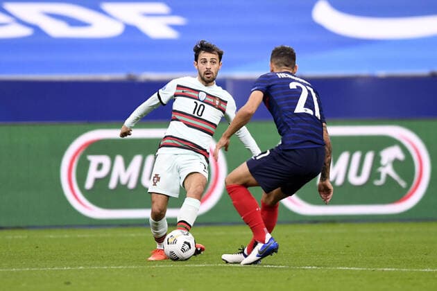 10 BERNARDO SILVA (POR) FOOTBALL : France vs Portugal - Ligue des Nations - 11 10 2020 FEP Panoramic 