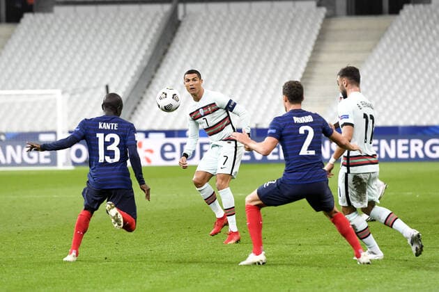 07 CRISTIANO RONALDO (POR) FOOTBALL : France vs Portugal - Ligue des Nations - 11 10 2020 FEP Panoramic 