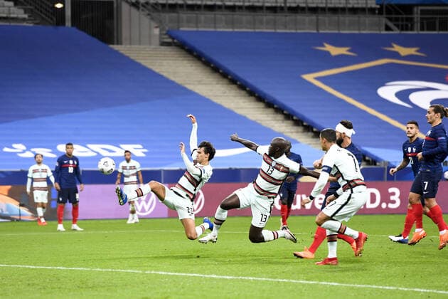 23 Joao Felix (por) FOOTBALL : France vs Portugal - Ligue des Nations - 11 10 2020 FEP Panoramic 
