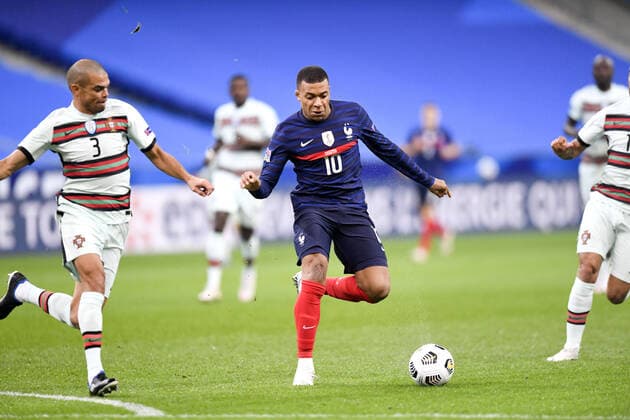 10 KYLIAN MBAPPE (FRA) FOOTBALL : France vs Portugal - Ligue des Nations - 11 10 2020 FEP Panoramic 