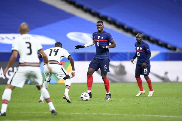 06 PAUL POGBA (FRA) FOOTBALL : France vs Portugal - Ligue des Nations - 11 10 2020 FEP Panoramic 