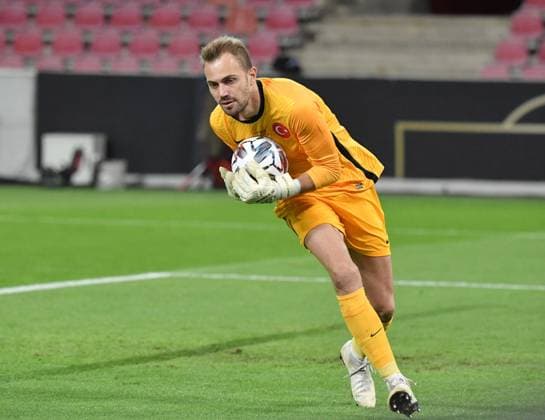 Torwart Mert Günok (Türkei) 07.10.2020, Fussball GER 2020, Länderspiel, Deutschland - Türkei 3:3, ,