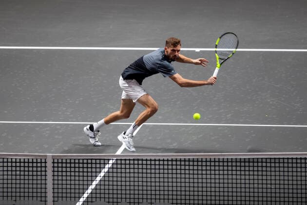 Tennis Bett11Hulks Indoors Lanxess Arena Köln Deutschland 12.10.2020 Oscar Otte
