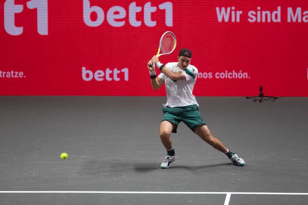 Tennis Bett11Hulks Indoors Lanxess Arena Köln Deutschland 12.10.2020 Jan-Lennard Struff