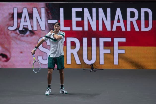 Tennis Bett11Hulks Indoors Lanxess Arena Köln Deutschland 12.10.2020 Jan-Lennard Struff