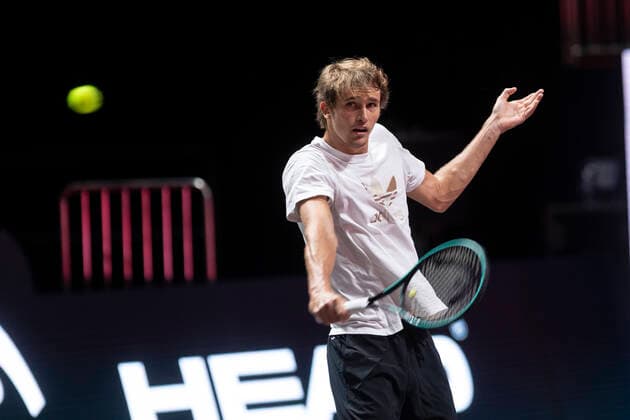 Tennis Bett11Hulks Indoors Lanxess Arena Köln Deutschland 12.10.2020 Alexander Zverev