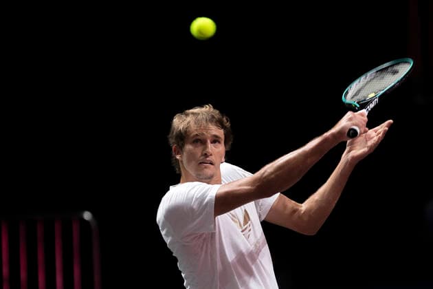 Sport Bilder des Tages Tennis Bett11Hulks Indoors Lanxess Arena Köln Deutschland 12.10.2020 Alexander Zverev