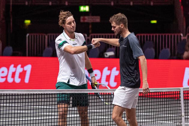 Sport Bilder des Tages ZVEREV, Mischa (GER) ATP, Tennis Herren Ranking No. 265, Gesetz an No. WC bei den bett1HULKS Indoors - ATP 250 am 12.10.2020 in Köln (LANXESS arena), Deutschland