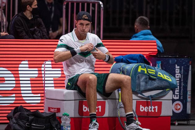 ZVEREV, Mischa (GER) ATP, Tennis Herren Ranking No. 265, Gesetz an No. WC bei den bett1HULKS Indoors - ATP 250 am 12.10.2020 in Köln (LANXESS arena), Deutschland