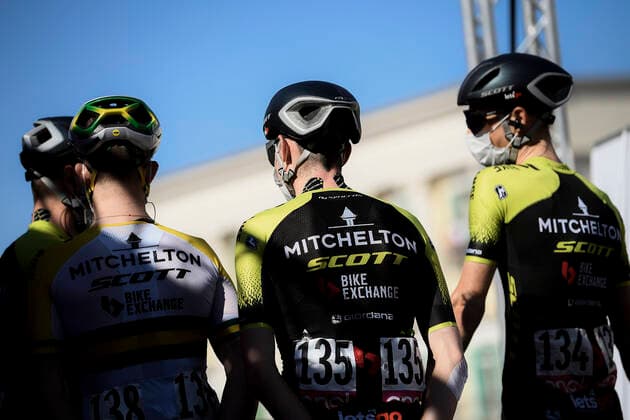 Photo Marco Alpozzi LaPresse October 10, 2020 Italy Cycling Giro d Italia 2020 - 103th edition - Stage 8 - from Giovinazzo to Vieste In the pic: MITCHELTON - SCOTT  Copyright: xMarcoxAlpozzi LaPresse xMarcoxAlx