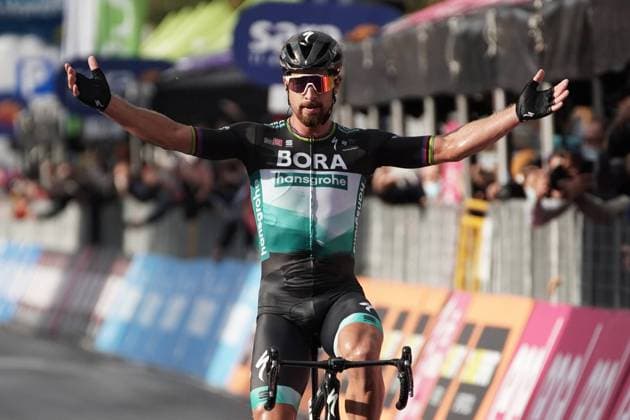 Sport Bilder des Tages Photo Gian Mattia D Alberto LaPresse October 13, 2020 Italy Cycling Giro d Italia 2020 - 103th edition - Stage 10 - from Lanciano to Tortoreto In the pic: SAGAN Peter( SVK )BORA - HANSGROHE  Copyright: xGianxMattiaxD Alberto LaPressex