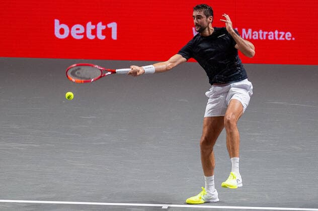 Im Marin CILIC (CRO), Marcos GIRON (USA) vs. Marin CILIC (CRO), TENNIS, bett1hulks Indoor, 13.10.2020, GER, TENNIS, ATP, Tennis Herren TOUR, bett1hulks Indoor, Marcos GIRON (USA) vs. Marin CILIC (CRO), 13.10.2020 KOELN Copyright: xEibner-Pressefotox EP_BSO