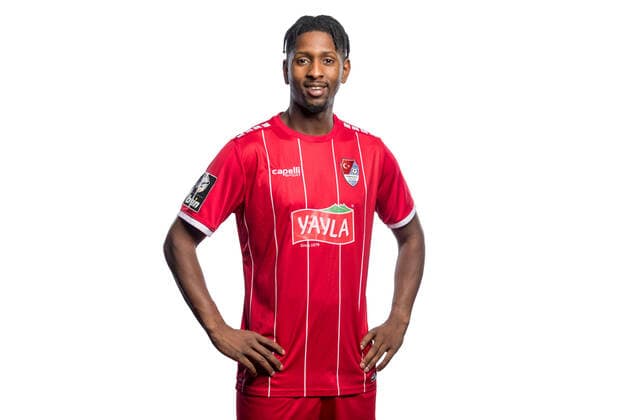 Türkgücü München PortraÌˆttermin 2020 2021 Im Bild Boubacar BARRY (Türkgücü München, 18), 3.Liga, PortraÌˆttermin 2020 2021. München Bezirkssportanlage Sportanlage Perlach-Nord Bayern Deutschland Copyright: Passion2Press MarkusxFischerx