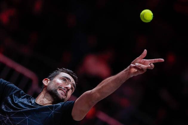 Marin CILIC (CRO) 8 , bett1HULKS Indoors - ATP, Tennis Herren 250, Köln, Köln (LANXESS arena), 13.10.2020,