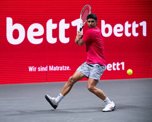 bett1HULKS INDOORS 2020, Köln, Cologne. Fernando Verdasco (ESP) bett1HULKS INDOORS