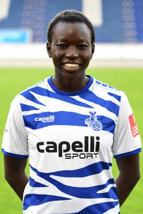 Sura Bayoru Yekka ( MSV Duisburg Frauen ). 12.10.2020, Fussball, Frauen Fussball Bundesliga, MSV Duisburg Teampraesentation 2020 21 DFL DFB REGULATIONS PROHIBIT ANY USE OF PHOTOGRAPHS AS IMAGE SEQUENCES AND OR QUASI-VIDEO 12.10.2020, Fussball, Frauen Fussball Bundesliga, MSV Duisburg Teampraesentation 2020 21 Duisburg Copyright: xThomasxThienelx Eibner-Pressefotox EP_ttl