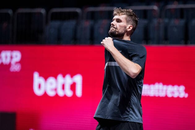 bett1HULKS Indoors - ATP, Tennis Herren 250; Koeln, 14.10.2020 Oscar OTTE (GER) bett1HULKS Indoors - ATP 250 am 14.10.2020 in Koeln (LANXESSarena), Deutschland Copyright: xBEAUTIFULxSPORTS Wunderlx