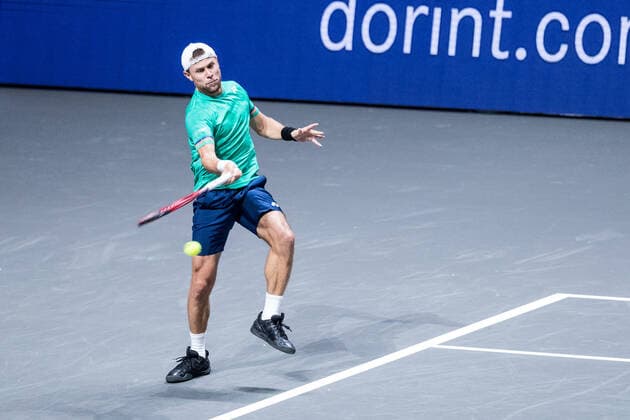 bett1HULKS Indoors - ATP, Tennis Herren 250; Koeln, 14.10.2020 Radu ALBOT (MDA) bett1HULKS Indoors - ATP 250 am 14.10.2020 in Koeln (LANXESSarena), Deutschland Copyright: xBEAUTIFULxSPORTS Wunderlx