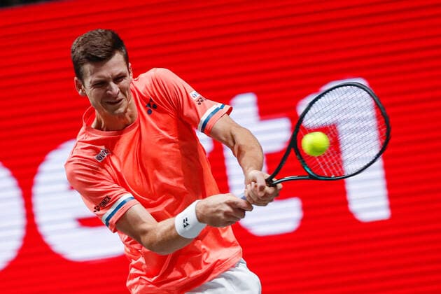 HURKACZ, Hubert (POL) ATP, Tennis Herren Ranking No. 31, gesetzt an No. 6 bei den bett1HULKS Indoors - ATP 250 am 14.10.2020 in Köln (LANXESS arena), Deutschland