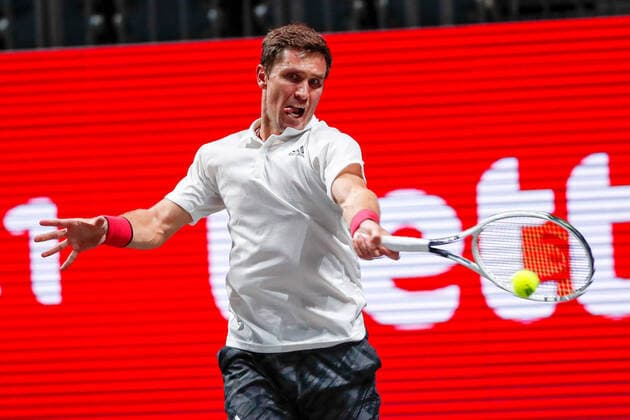 ZVEREV, Mischa (GER) ATP, Tennis Herren Ranking No. 265, gesetzt an No. WC bei den bett1HULKS Indoors - ATP 250 am 14.10.2020 in Köln (LANXESS arena), Deutschland