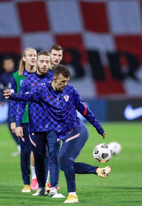 Ivan Perisic of Croatia during the UEFA Nations League group stage match between Croatia and France at Maksimir Stadium on October 14, 2020 in Zagreb, Croatia. FOOTBALL : Croatie vs France - UEFA Ligue des Nations - Zagreb- 14 10 2020 Panoramic NikolaKrstic 