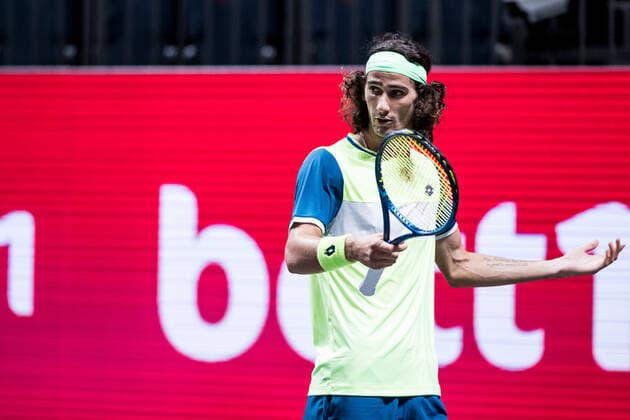 bett1HULKS Indoors - ATP, Tennis Herren 250; Koeln, 14.10.2020 Lloyd HARRIS (RSA) bett1HULKS Indoors - ATP 250 am 14.10.2020 in Koeln (LANXESSarena), Deutschland Copyright: xBEAUTIFULxSPORTS Wunderlx