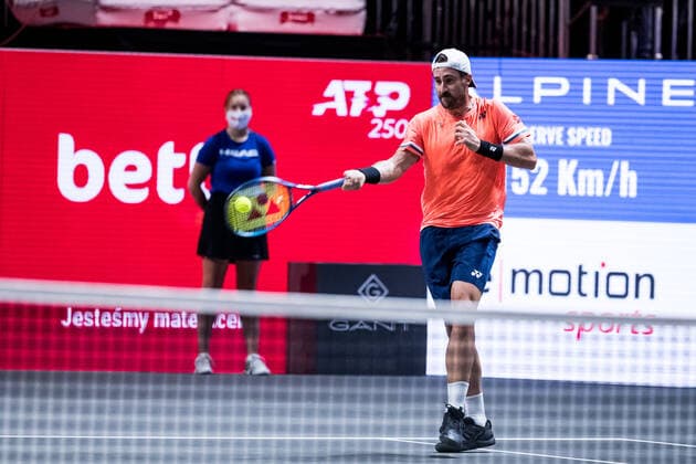 bett1HULKS Indoors - ATP, Tennis Herren 250; Koeln, 14.10.2020 Steve JOHNSON (USA) bett1HULKS Indoors - ATP 250 am 14.10.2020 in Koeln (LANXESSarena), Deutschland Copyright: xBEAUTIFULxSPORTS Wunderlx