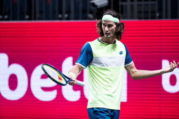 bett1HULKS Indoors - ATP, Tennis Herren 250; Koeln, 14.10.2020 Lloyd HARRIS (RSA) bett1HULKS Indoors - ATP 250 am 14.10.2020 in Koeln (LANXESSarena), Deutschland Copyright: xBEAUTIFULxSPORTS Wunderlx