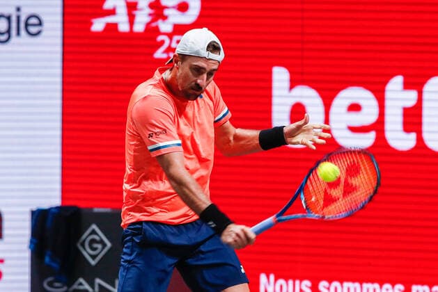 JOHNSON, Steve (USA) ATP, Tennis Herren Ranking No. 64 bei den bett1HULKS Indoors - ATP 250 am 14.10.2020 in Köln (LANXESS arena), Deutschland