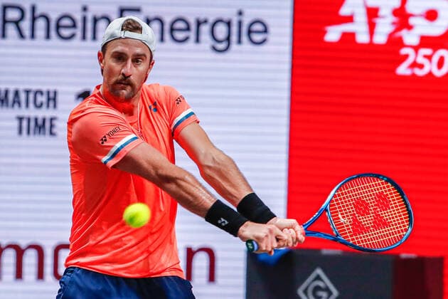 JOHNSON, Steve (USA) ATP, Tennis Herren Ranking No. 64 bei den bett1HULKS Indoors - ATP 250 am 14.10.2020 in Köln (LANXESS arena), Deutschland