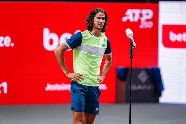 HARRIS, Lloyd (RSA) ATP, Tennis Herren Ranking No. 92, gesetzt als Qualifikant bei den bett1HULKS Indoors - ATP 250 am 14.10.2020 in Köln (LANXESS arena), Deutschland