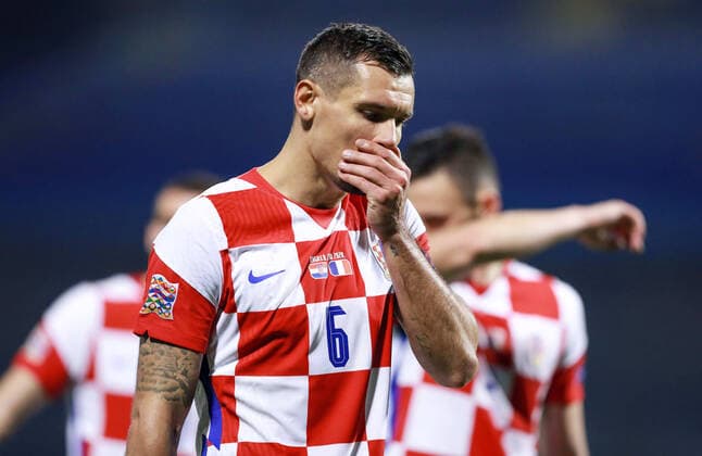 Dejan Lovren of Croatia FOOTBALL : Croatie vs France - UEFA Ligue des Nations - Zagreb - 14 10 2020 Panoramic NikolaKrstic 