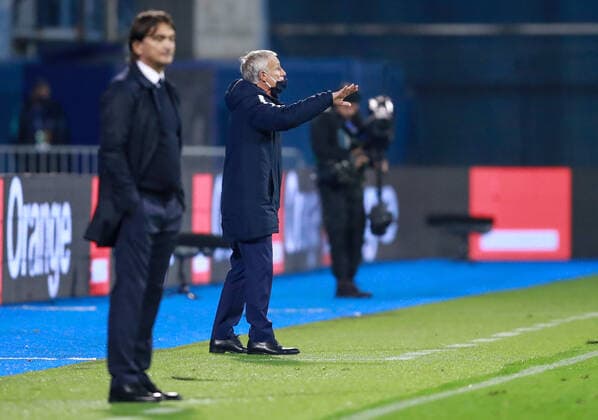 Head coach of France Didier Deschamps FOOTBALL : Croatie vs France - UEFA Ligue des Nations - Zagreb - 14 10 2020 Panoramic NikolaKrstic 